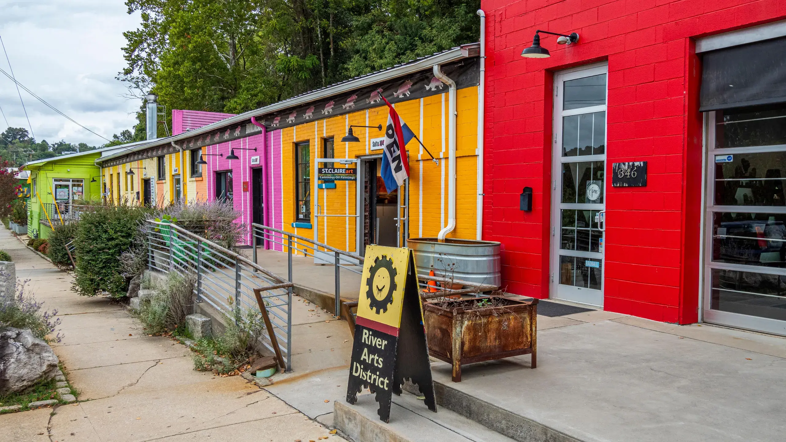 stream expressions area in Asheville nc